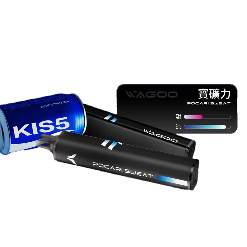 哇酷 Waku & KIS5 6500口雙芯拋棄式電子煙|自由混搭雙口味|台灣現貨
